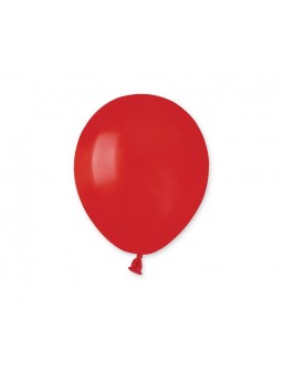 5" balloons - red / 100 pcs.