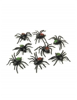 Scary Creatures. Spiders. 8/pkt