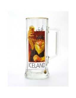 Beer mug glas viking