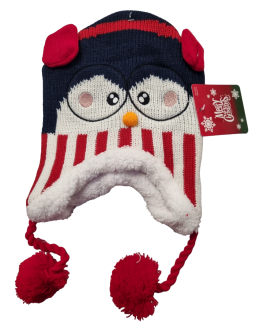 Christmas hat children - penguin v.2