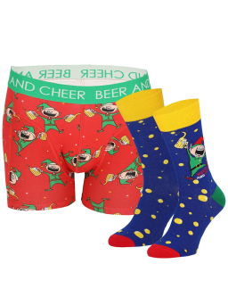 Gift set Socks and boxers - Beer and Cheer
