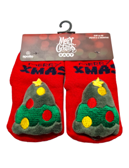 Children's socks 3D - Merry Xmas