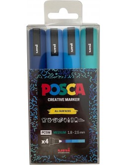 Paint marker blue - Posca