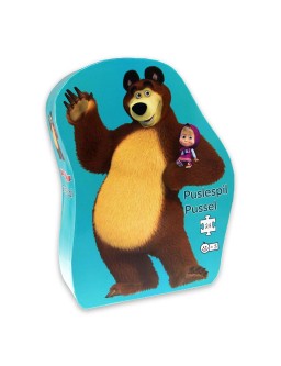 Puzzle dla dzieci - Masza i Niedźwiedź