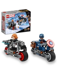 Lego Marvel Black Widow og Captain Americas mótorhjól 76260