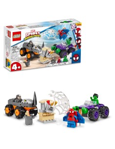 Lego Marvel Hulk vs Rhino Truck shutdown 10782