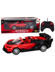 RC sports car 1:18 red